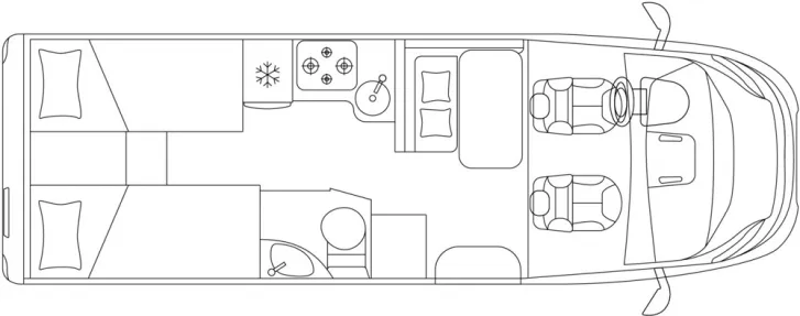 Fahrzeugbild Laika Kosmo Emblema 209 E #5