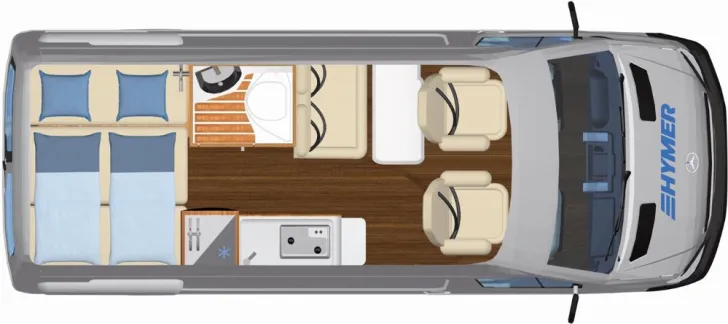 Fahrzeugbild Hymer Camper Van Free S Blue Evolution 600 #5