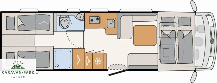 Fahrzeugbild Dethleffs XL Family I 7812-2 #5