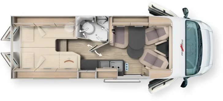 Fahrzeugbild Malibu First Class - Two Rooms coupé 640 LE RB #5