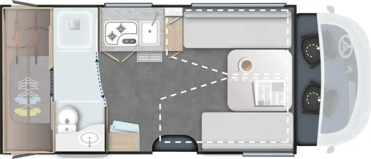 Fahrzeugbild Chausson Teilintegrierte 630 Titanium Line #5