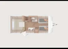 Grundriss Tag Weinsberg CaraOne 540 EUH Seltener Grundriss m