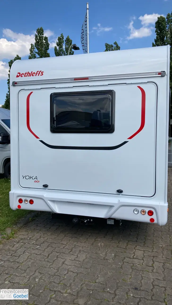 Frontal Hinten Dethleffs Yoka Go T 1 YOKA geht neue Wege