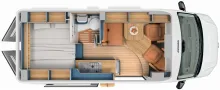 Grundriss Tag Hymer Eriba Car 600 Tageszulassung!