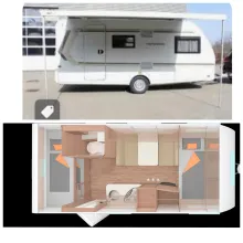 Fahrzeugbild Weinsberg CaraOne 480 QDK Top gepflegt #1