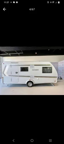 Grundriss Nacht Weinsberg CaraOne 480 QDK Top gepflegt