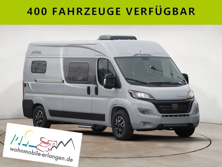 Fahrzeugbild Pössl 2 Win S, Fiat Rahmenfenster, Markise, Radtr. #1