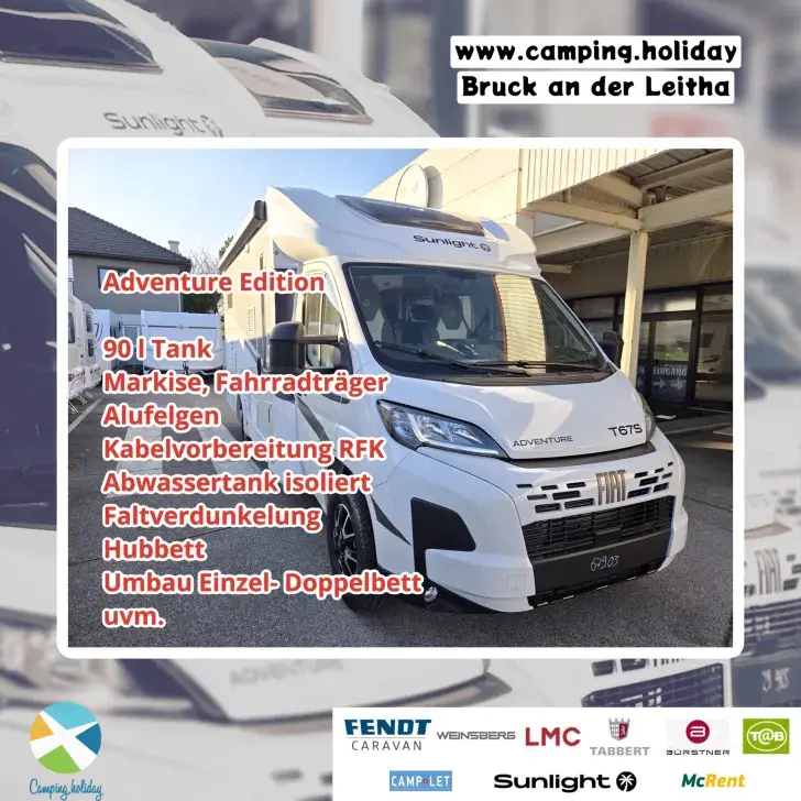 Schräg Vorne Sunlight T 67S Adventure Edition