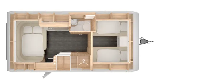 Grundriss Nacht Tabbert Vivaldi 550 E 2,5 Glattblech | Seitz-Fenster