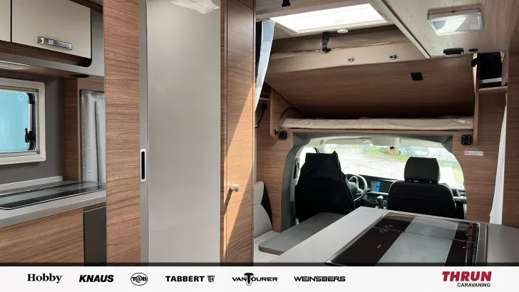 Sicht vorne-hinten Weinsberg X-CURSION VAN 500 LT *2023*Autom*Abstandstem.*