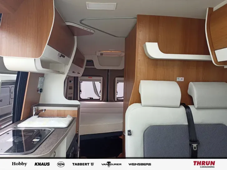 Sicht vorne-hinten VanTourer 600 L Zustand sehr gut