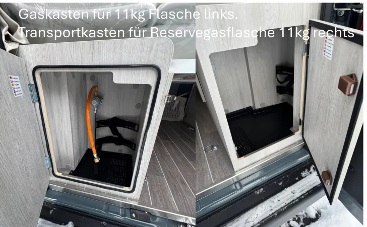 Fahrzeugbild Roller Team LIVINGSTONE ADVANCE 5 180PS, Aut, Arctic Gas, LED #19