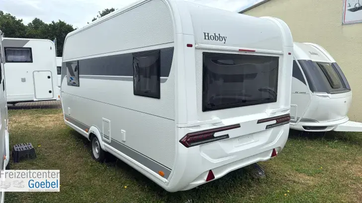 Schräg Hinten Hobby OnTour 460 DL Einsteigen und losfahren