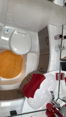 Toilette Hobby OnTour 460 DL Einsteigen und losfahren