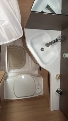 Toilette Knaus Südwind 540 UE 60 YEARS