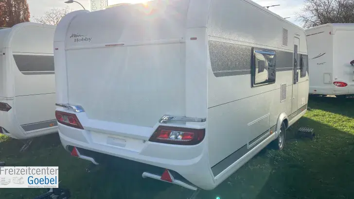 Schräg Hinten Hobby Prestige 560 WFU Heckbad