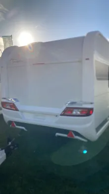 Frontal Hinten Hobby Prestige 560 WFU Heckbad