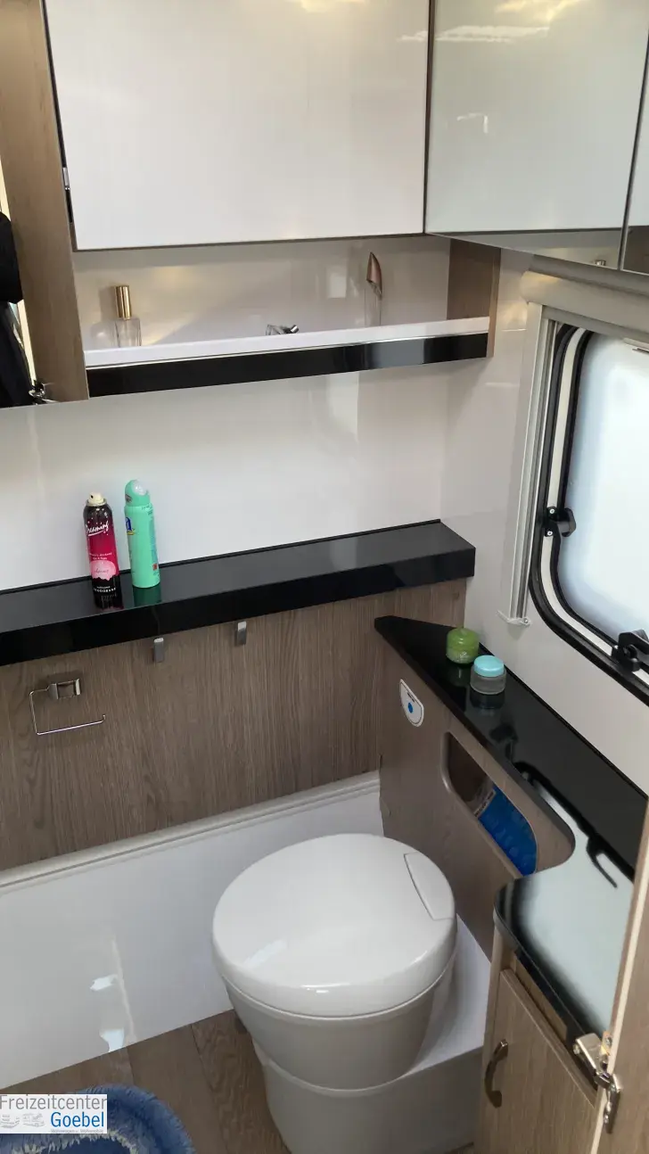 Toilette Hobby Prestige 560 WFU Heckbad