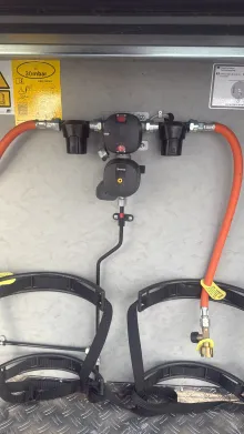 Schräg Hinten Dethleffs Beduin Scandinavia 650 RE Backofen