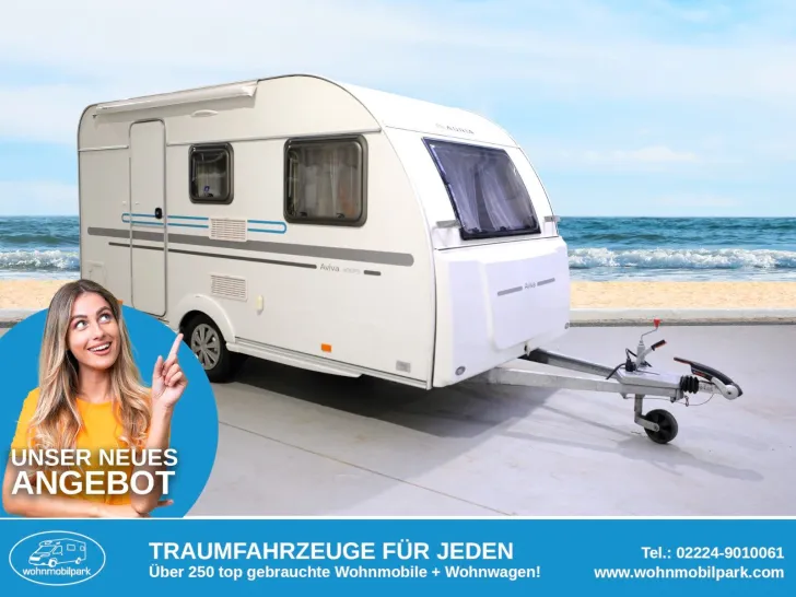 Fahrzeugbild Adria Aviva 400 PS/Festbett/100èr Zulassung/Finanz. #1
