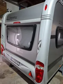 Grundriss Nacht Hobby La Vita veneto 455 UF Gepflegt