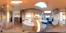 360° Innenansicht Carado T 328 Pro+ Automatik, Solar, LTE, TV