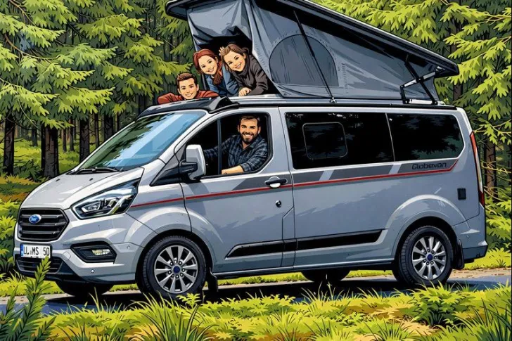 Fahrzeugbild Dethleffs Globevan Camp Two sehr gut #1