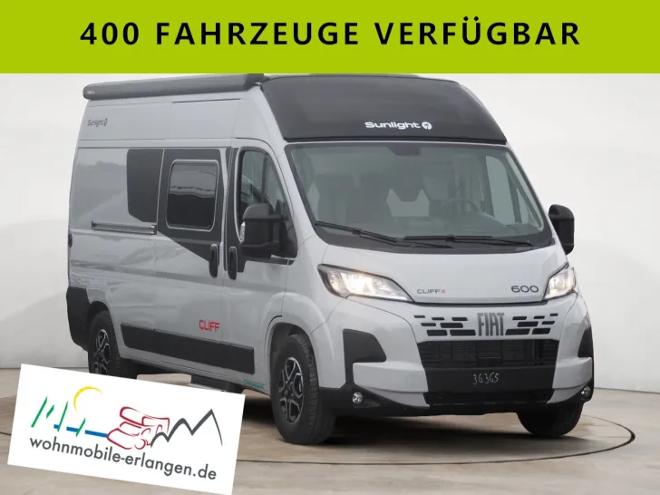 Fahrzeugbild Sunlight CLIFF 600 X, Automatik, Skyroof, Ind. Licht #1