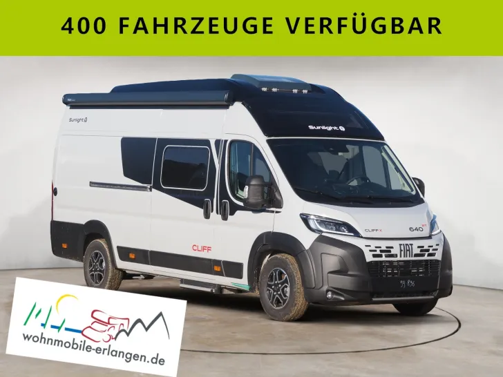 Fahrzeugbild Sunlight CLIFF 640 X RT 26, Vollausstattung ! +Aufstelld. #1