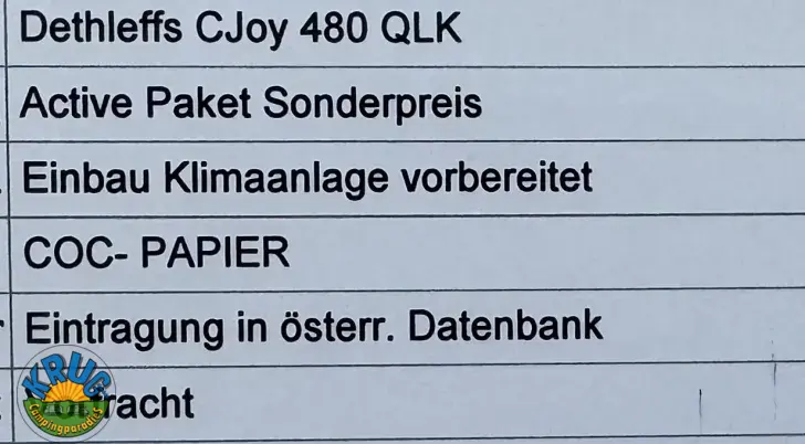 Fahrzeugbild Dethleffs c' joy 480 QLK Active Lieferung Mai 2026 #3