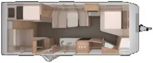 Grundriss Tag Knaus Südwind 650 FSK 60 YEARS Beschenkt Euch selbst!