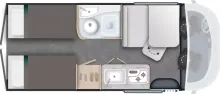 Grundriss Tag Challenger Van V217 Cosy Edition -1-26 Cosy