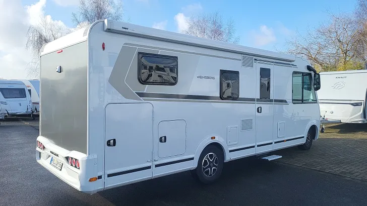 Seitlich Weinsberg CaraCore 700 MEG Automatik