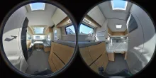 360° Innenansicht Adria Adora 542 UL Einzelbetten|Fußbodenhzg.|ALU-Räder