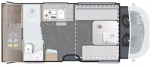 Grundriss Tag Challenger Graphite 260 Modell 2026 / Artic / Drive / Zubehör