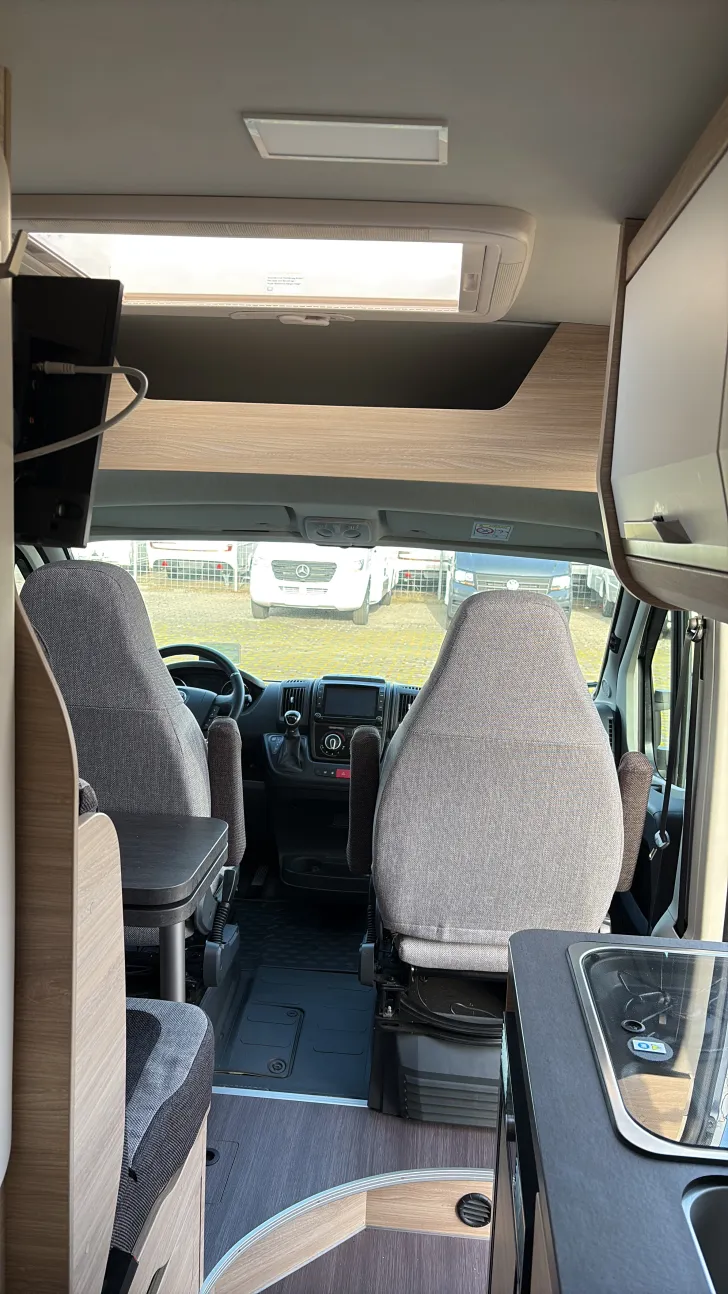 Sicht vorne-hinten Knaus BoxStar 600 ME