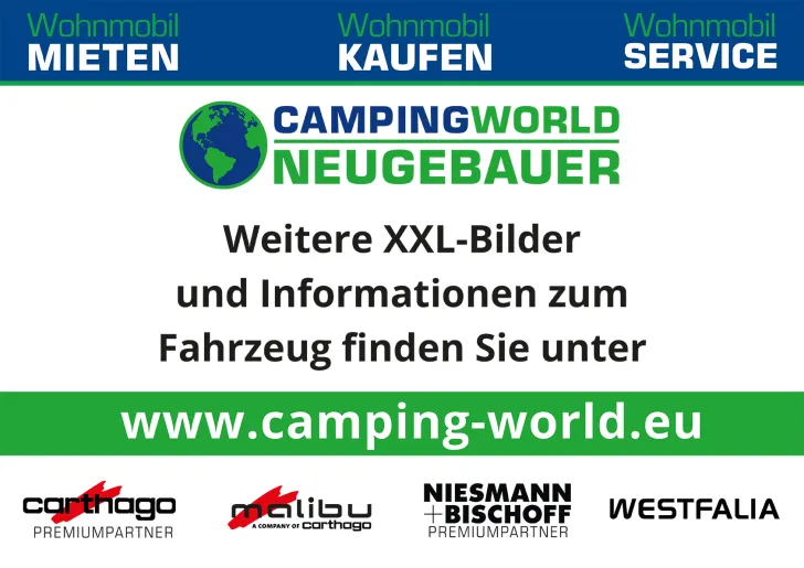 Fahrzeugbild Carthago C2-tourer I 143 KB-LE lightweight 3.5t Modell 2026 Mercedes Benz #14