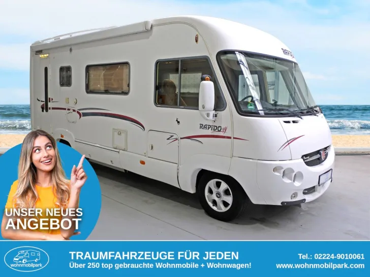 Fahrzeugbild RAPIDO LE RANDANNEUR 9048 DF - Hubbett - Klima #2