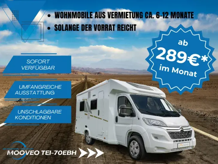 Fahrzeugbild Mooveo TEI 70EB(H) Celebration Hubbett, ab 289 € monatlich #20