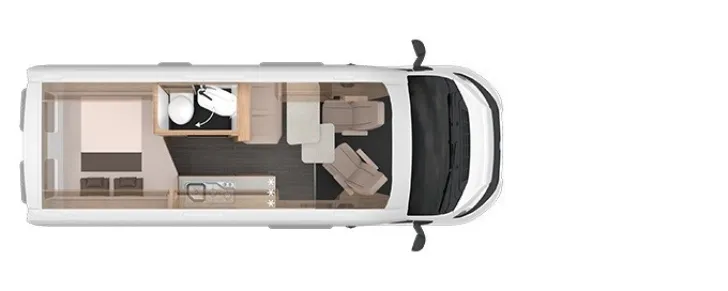 Grundriss Tag Knaus BoxTime 600