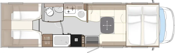 Fahrzeugbild Concorde CRUISER 891LR Diamond Series - 6 Schlafpl. #2