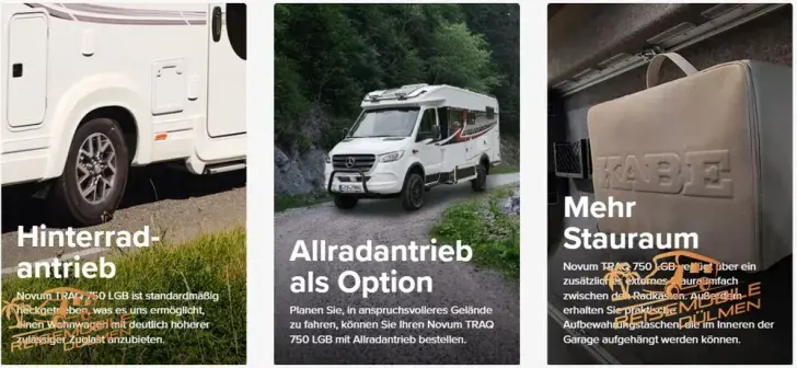 Fahrzeugbild Kabe Novum TRAQ 750 LGB #10