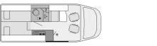 Grundriss Tag Corigon Camper Van CV 65 S