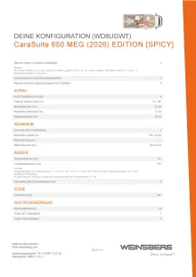 Fahrzeugbild Weinsberg CaraSuite 650 MEG EDITION [SPICY] Im Zulauf 03/2026 #4