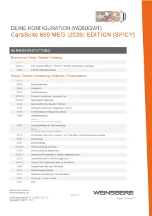 Fahrzeugbild Weinsberg CaraSuite 650 MEG EDITION [SPICY] Im Zulauf 03/2026 #5