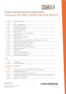 Fahrzeugbild Weinsberg CaraSuite 650 MEG EDITION [SPICY] Im Zulauf 03/2026 #6