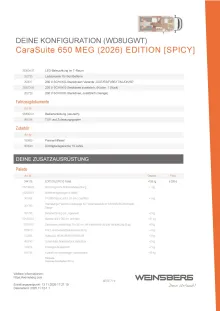 Fahrzeugbild Weinsberg CaraSuite 650 MEG EDITION [SPICY] Im Zulauf 03/2026 #9