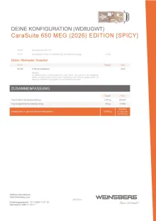 Fahrzeugbild Weinsberg CaraSuite 650 MEG EDITION [SPICY] Im Zulauf 03/2026 #10