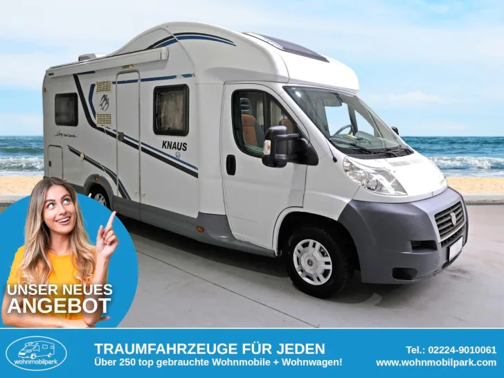 Fahrzeugbild Knaus SKY WAVE 650 MF/Festbett+Hubbett/Klima/Markise #1