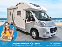Fahrzeugbild Roller Team T-Line/2.Hand/Festbett+Hubbett/Garage/Klima #2